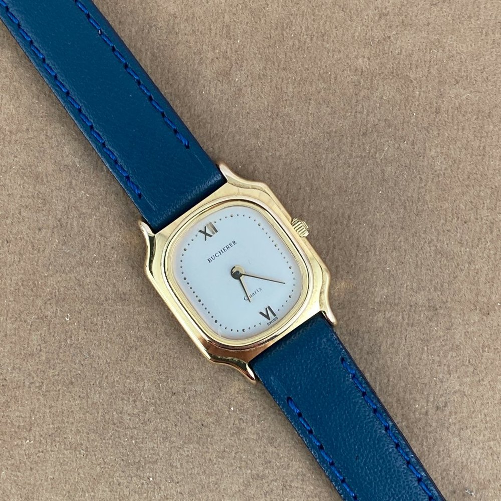Vintage 1990's Bucherer Quartz Wrist Watch
